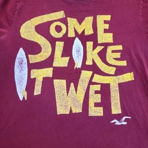 Hollister large graphic shirt